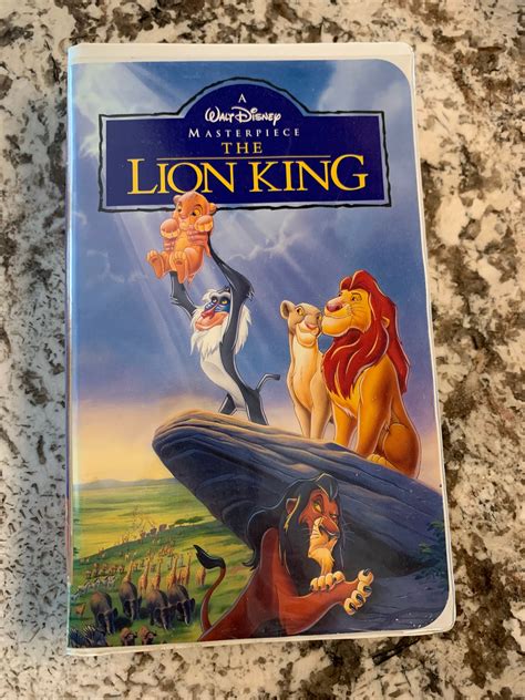 lion king vhs|More.